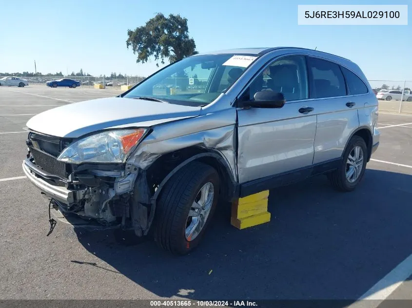 2010 Honda Cr-V Ex VIN: 5J6RE3H59AL029100 Lot: 40513665