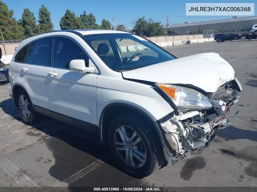 JHLRE3H7XAC006368 2010 Honda Cr-V Ex-L