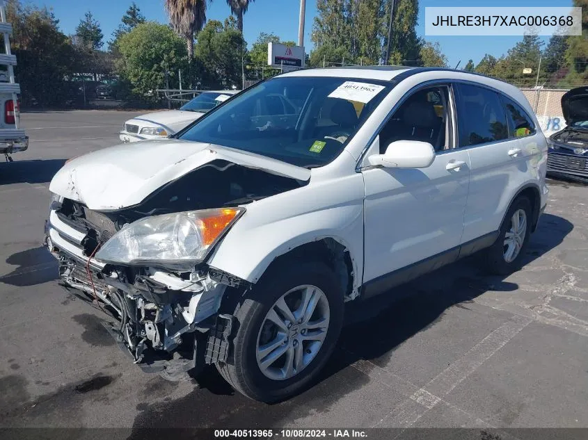 JHLRE3H7XAC006368 2010 Honda Cr-V Ex-L