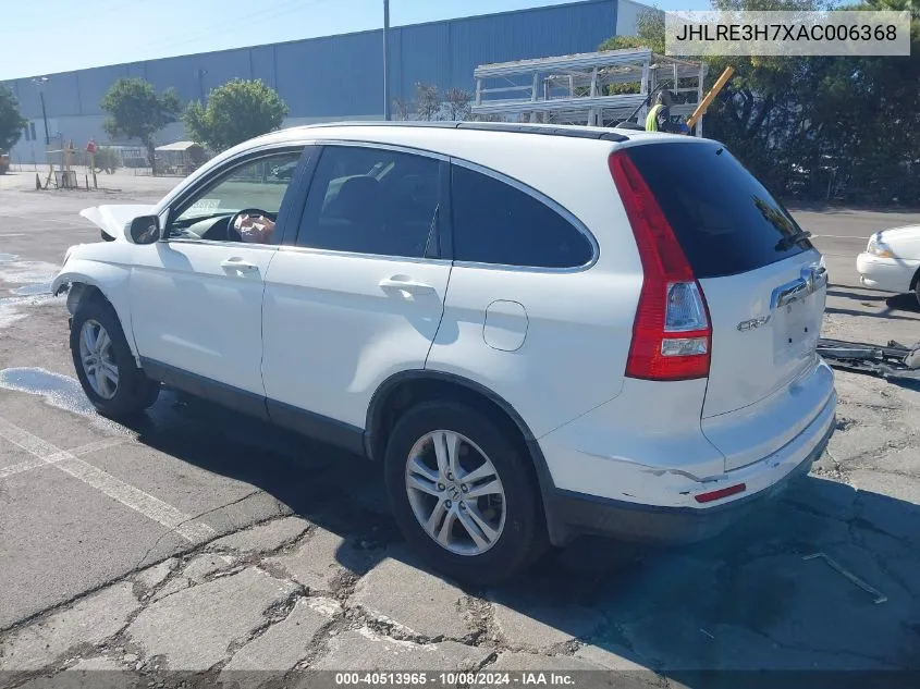 JHLRE3H7XAC006368 2010 Honda Cr-V Ex-L