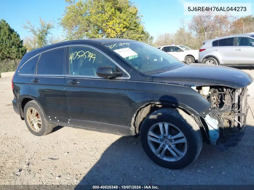 2010 Honda Cr-V Ex-L VIN: 5J6RE4H76AL044273 Lot: 40525349