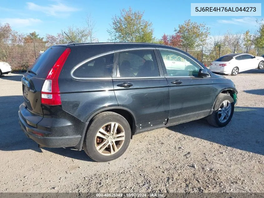 2010 Honda Cr-V Ex-L VIN: 5J6RE4H76AL044273 Lot: 40525349