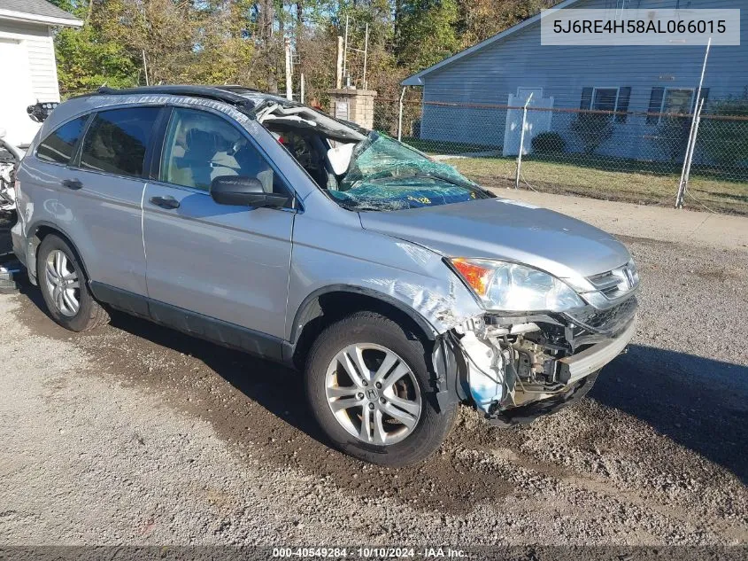 2010 Honda Cr-V Ex VIN: 5J6RE4H58AL066015 Lot: 40549284