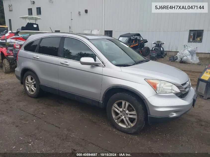 5J6RE4H7XAL047144 2010 Honda Cr-V Ex-L