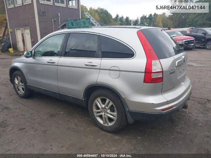 5J6RE4H7XAL047144 2010 Honda Cr-V Ex-L