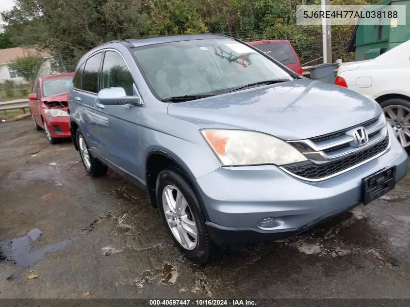 5J6RE4H77AL038188 2010 Honda Cr-V Ex-L