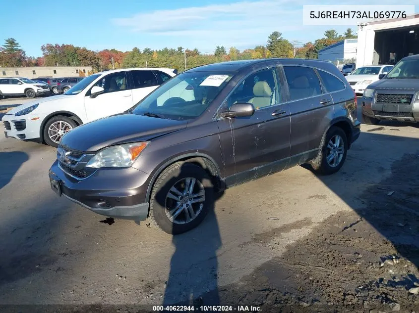 2010 Honda Cr-V Ex-L VIN: 5J6RE4H73AL069776 Lot: 40622944