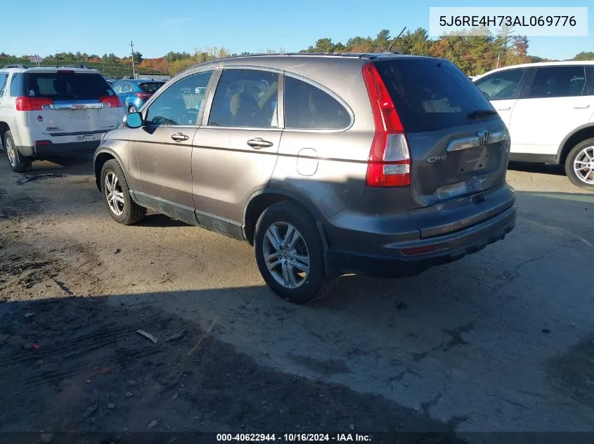 2010 Honda Cr-V Ex-L VIN: 5J6RE4H73AL069776 Lot: 40622944