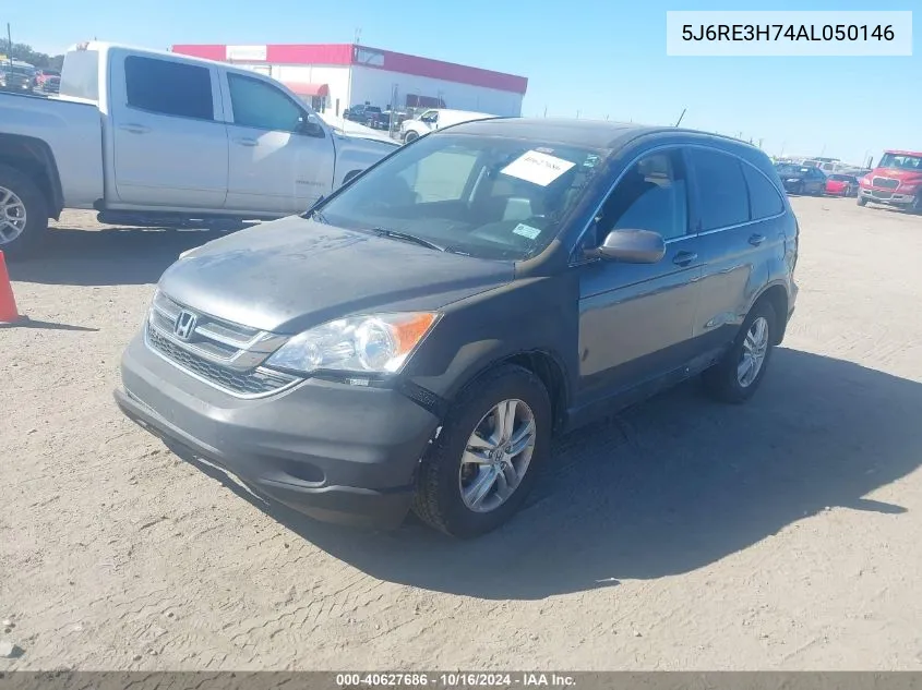 5J6RE3H74AL050146 2010 Honda Cr-V Ex-L