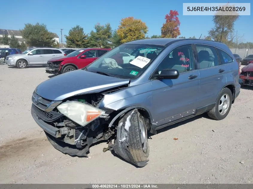 5J6RE4H35AL028269 2010 Honda Cr-V Lx