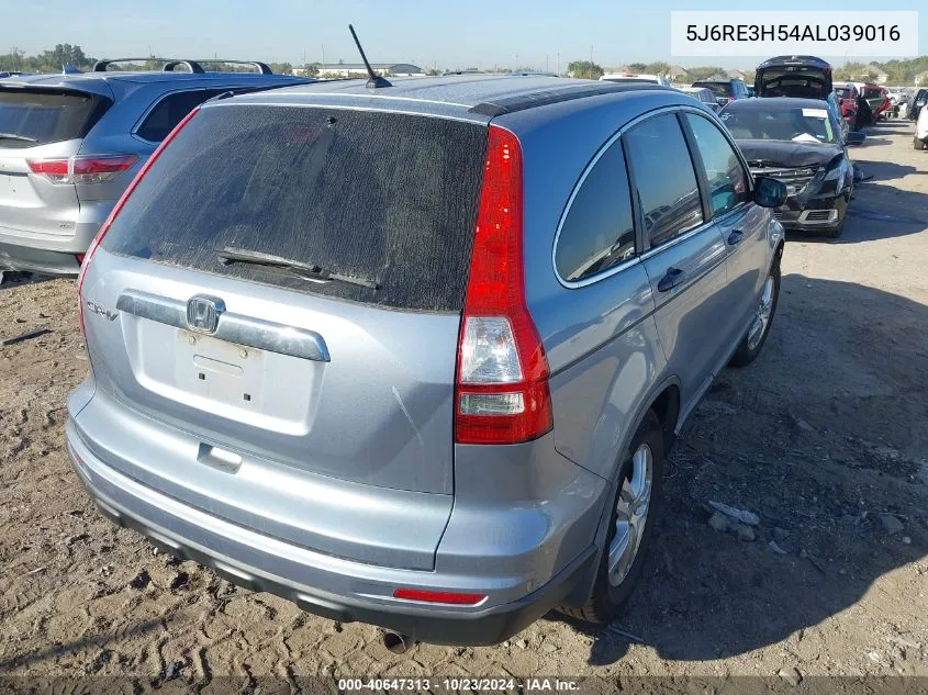 5J6RE3H54AL039016 2010 Honda Cr-V Ex