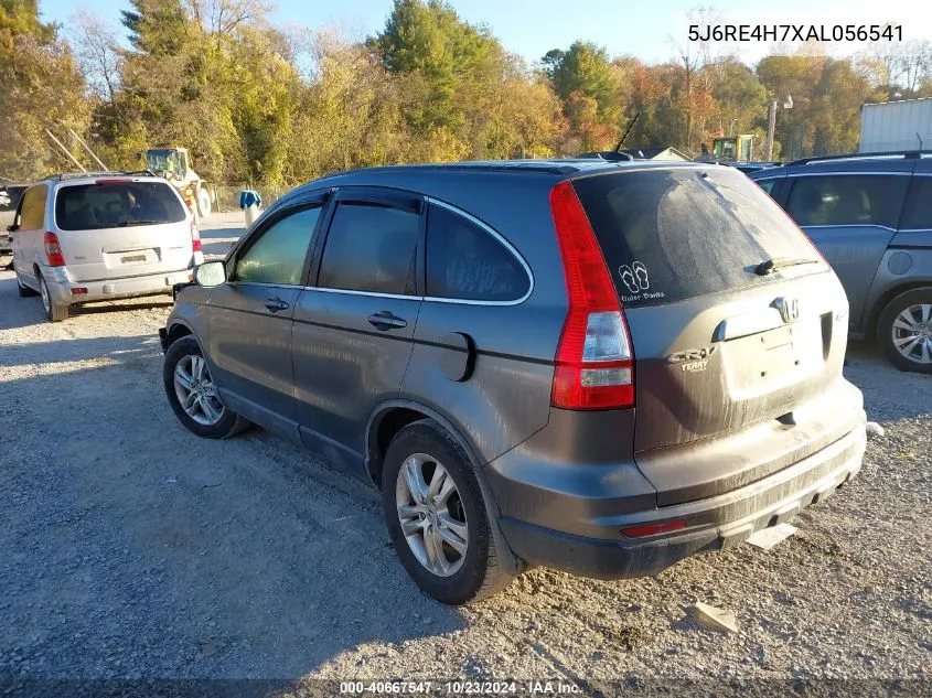 2010 Honda Cr-V Ex-L VIN: 5J6RE4H7XAL056541 Lot: 40667547