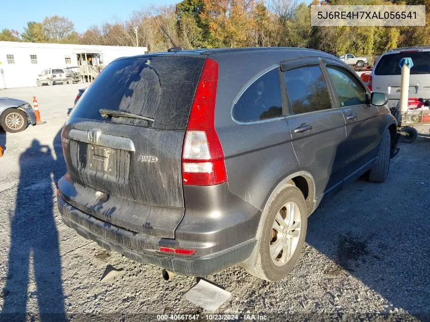 2010 Honda Cr-V Ex-L VIN: 5J6RE4H7XAL056541 Lot: 40667547