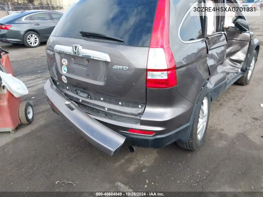 2010 Honda Cr-V Ex VIN: 3CZRE4H5XAG701331 Lot: 40684849