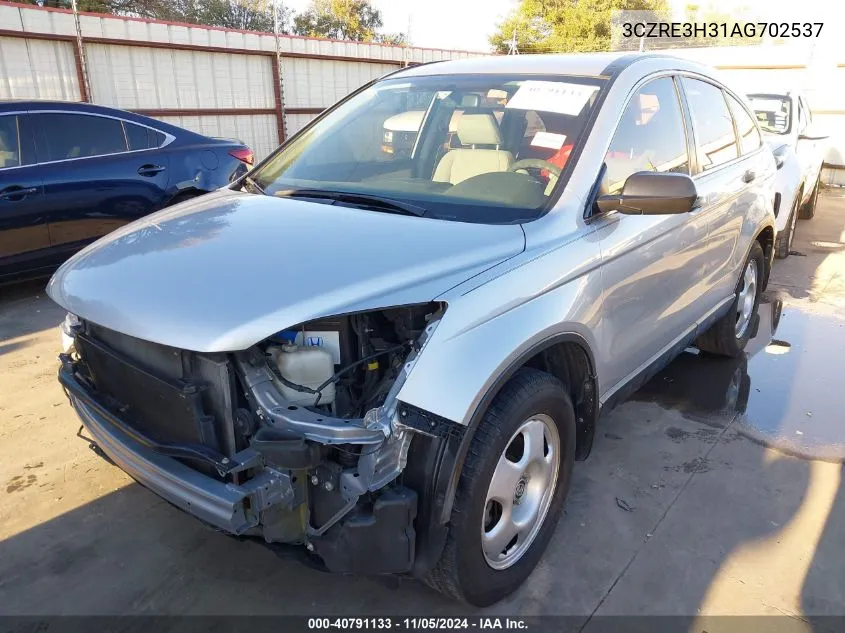 3CZRE3H31AG702537 2010 Honda Cr-V Lx