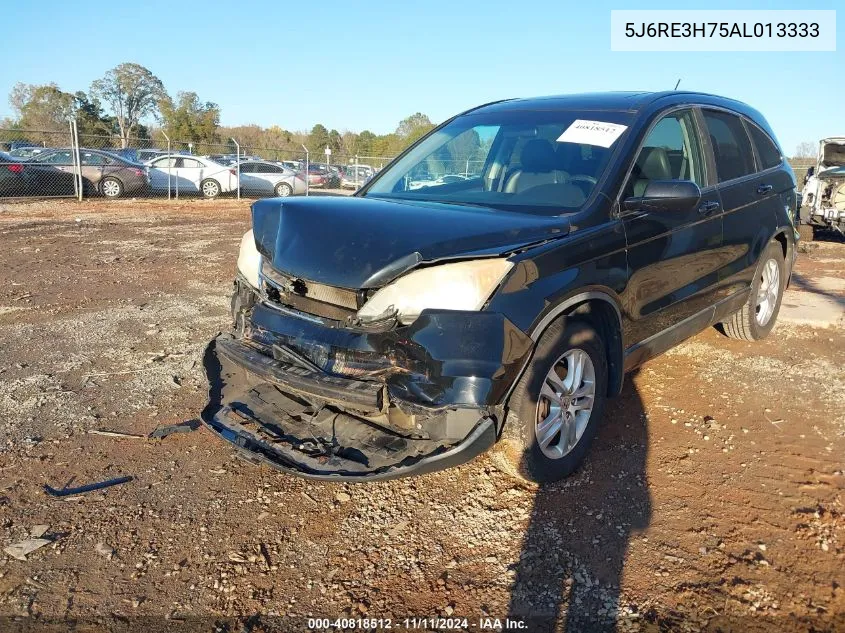 2010 Honda Cr-V Ex-L VIN: 5J6RE3H75AL013333 Lot: 40818512