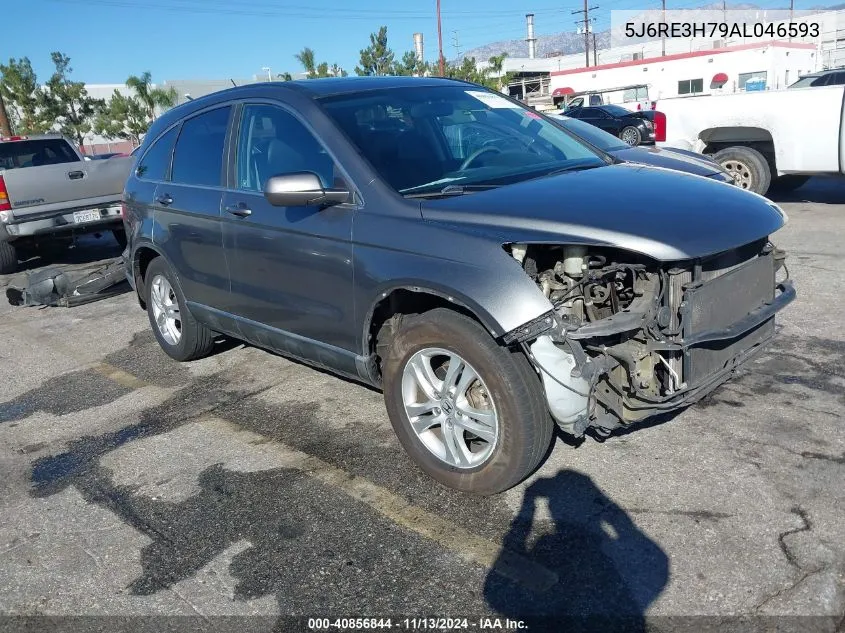 2010 Honda Cr-V Ex-L VIN: 5J6RE3H79AL046593 Lot: 40856844