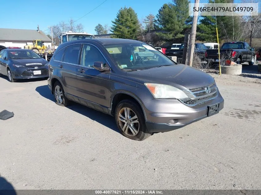 2010 Honda Cr-V Ex-L VIN: 5J6RE4H79AL049709 Lot: 40877621