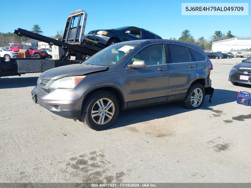 2010 Honda Cr-V Ex-L VIN: 5J6RE4H79AL049709 Lot: 40877621