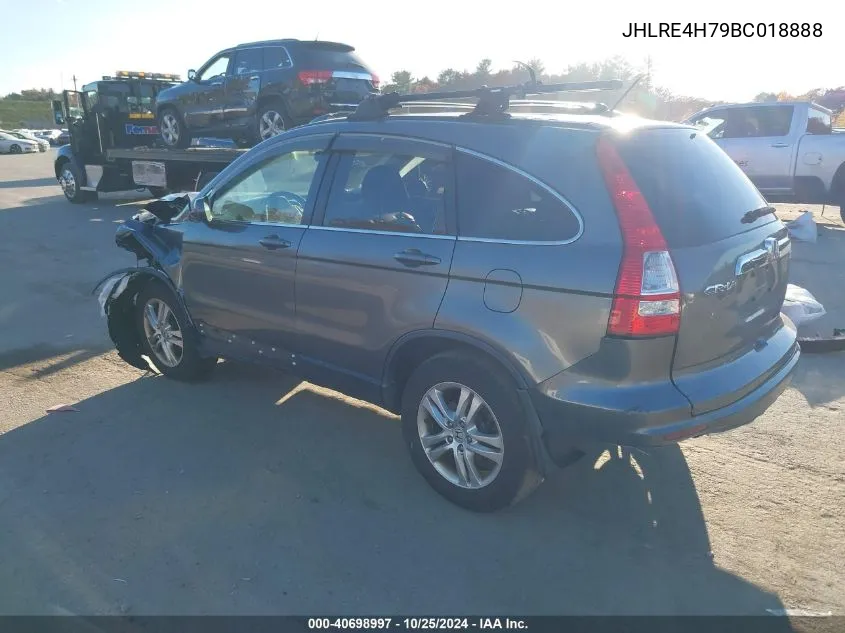 JHLRE4H79BC018888 2011 Honda Cr-V Ex-L