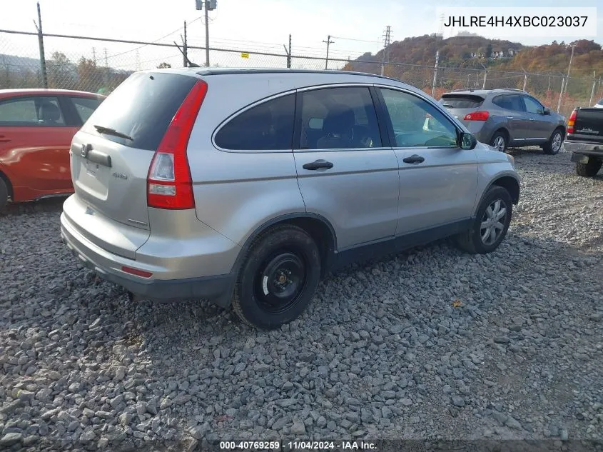 2011 Honda Cr-V Se VIN: JHLRE4H4XBC023037 Lot: 40769259