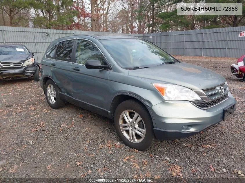 2011 Honda Cr-V VIN: 5J6RE4H50HL072358 Lot: 40895802