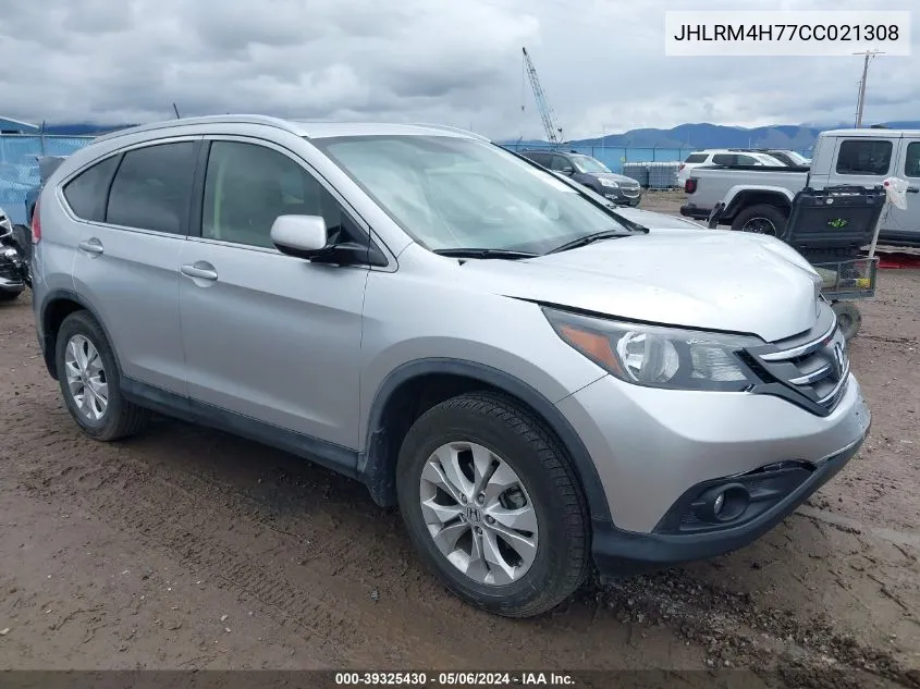 JHLRM4H77CC021308 2012 Honda Cr-V Ex-L