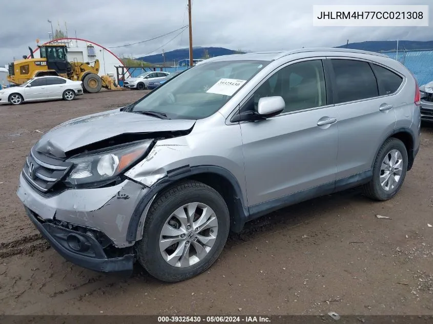 JHLRM4H77CC021308 2012 Honda Cr-V Ex-L