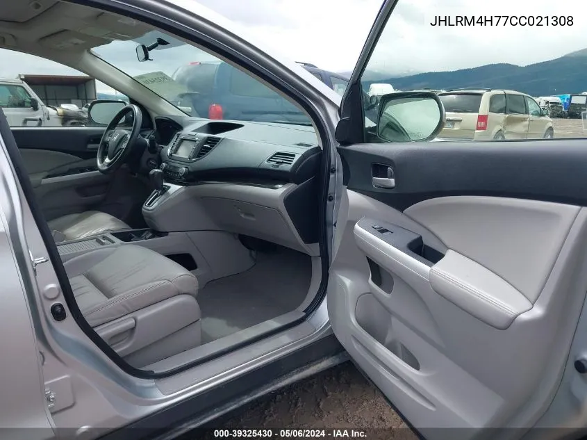 JHLRM4H77CC021308 2012 Honda Cr-V Ex-L