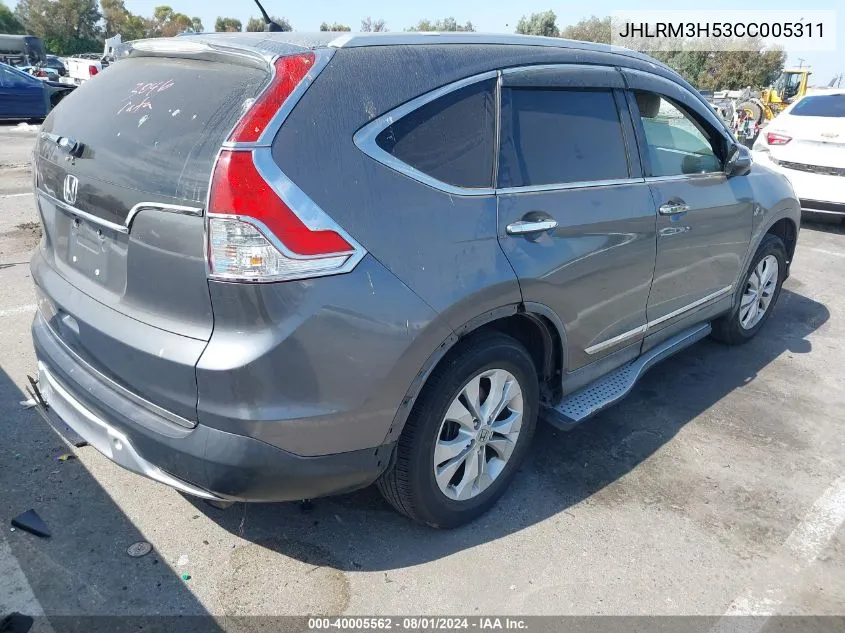 2012 Honda Cr-V Ex VIN: JHLRM3H53CC005311 Lot: 40005562