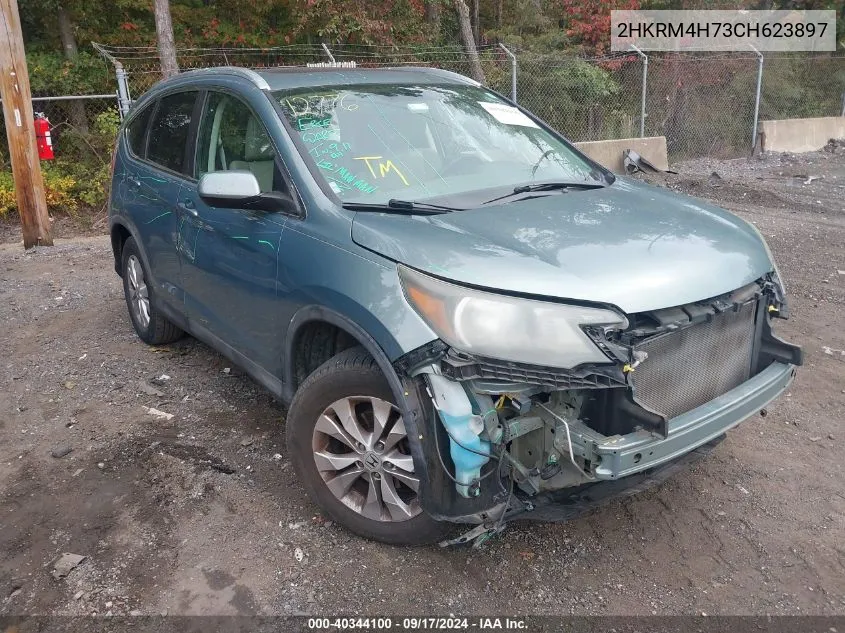 2HKRM4H73CH623897 2012 Honda Cr-V Ex-L