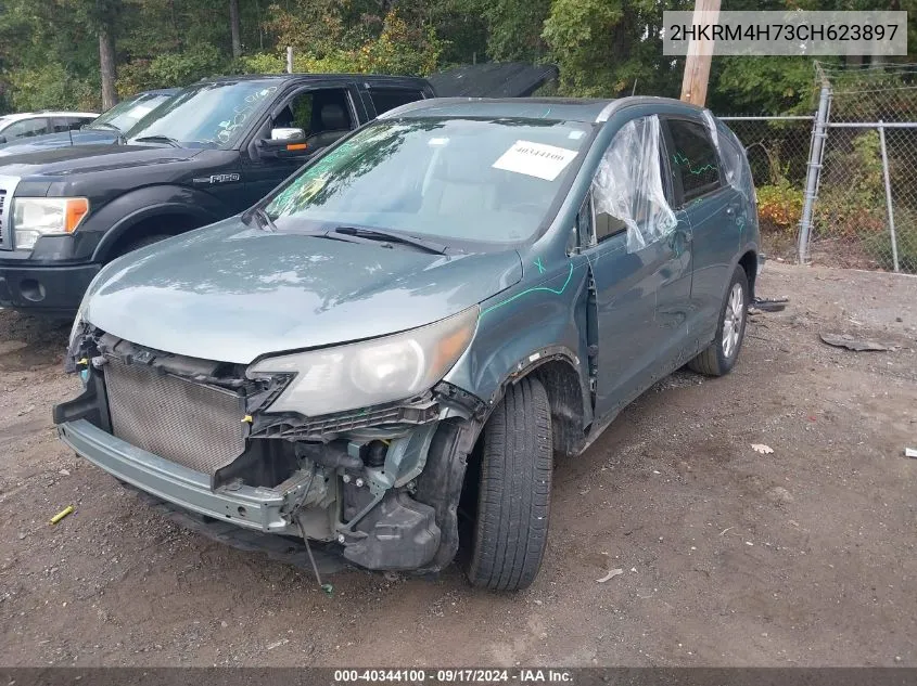 2HKRM4H73CH623897 2012 Honda Cr-V Ex-L