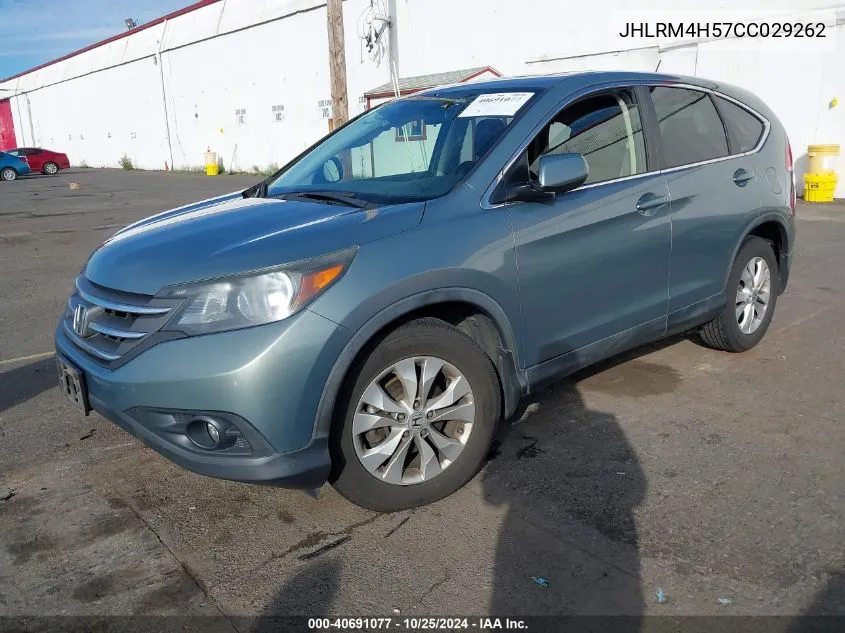 2012 Honda Cr-V Ex VIN: JHLRM4H57CC029262 Lot: 40691077