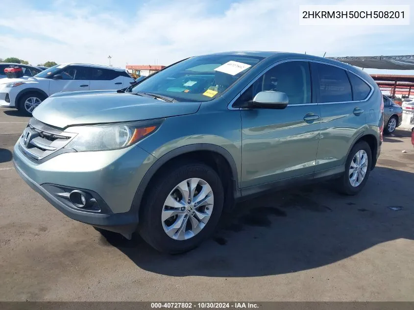 2012 Honda Cr-V Ex VIN: 2HKRM3H50CH508201 Lot: 40727802