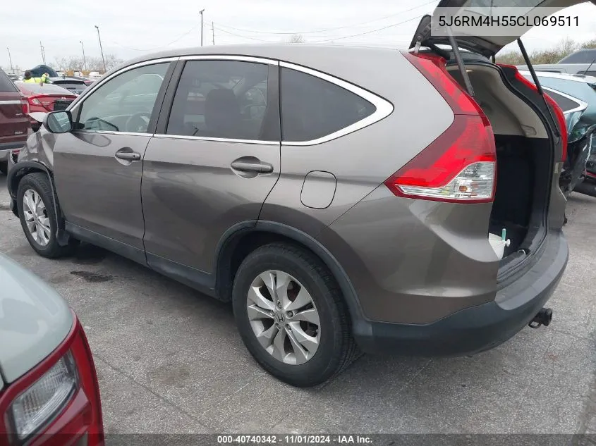 2012 Honda Cr-V Ex VIN: 5J6RM4H55CL069511 Lot: 40740342