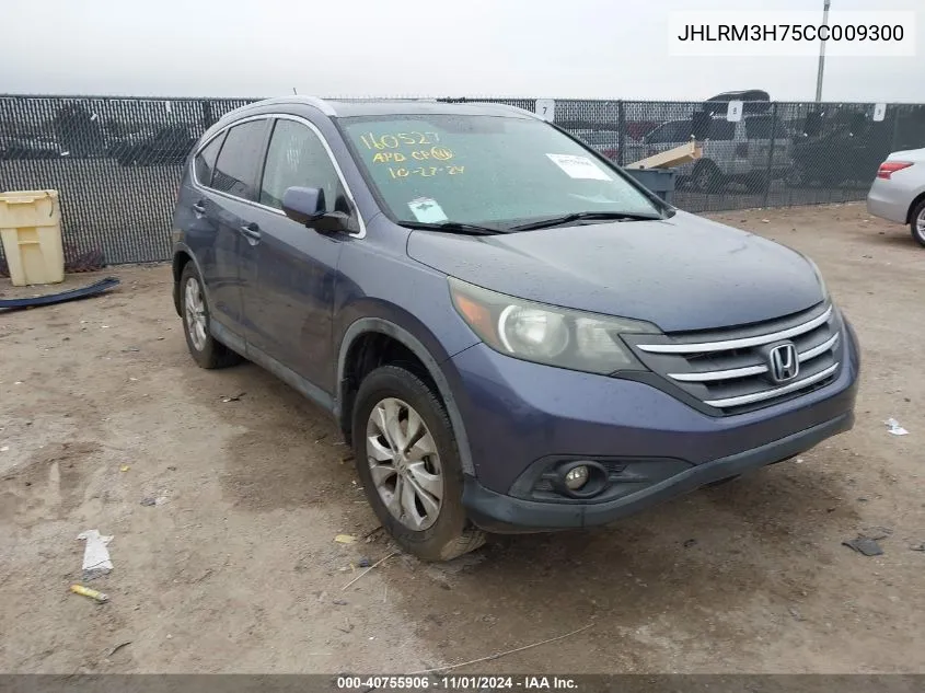 2012 Honda Cr-V Ex-L VIN: JHLRM3H75CC009300 Lot: 40755906