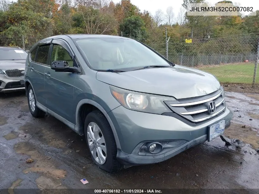 2012 Honda Cr-V Ex VIN: JHLRM3H52CC007082 Lot: 40756182