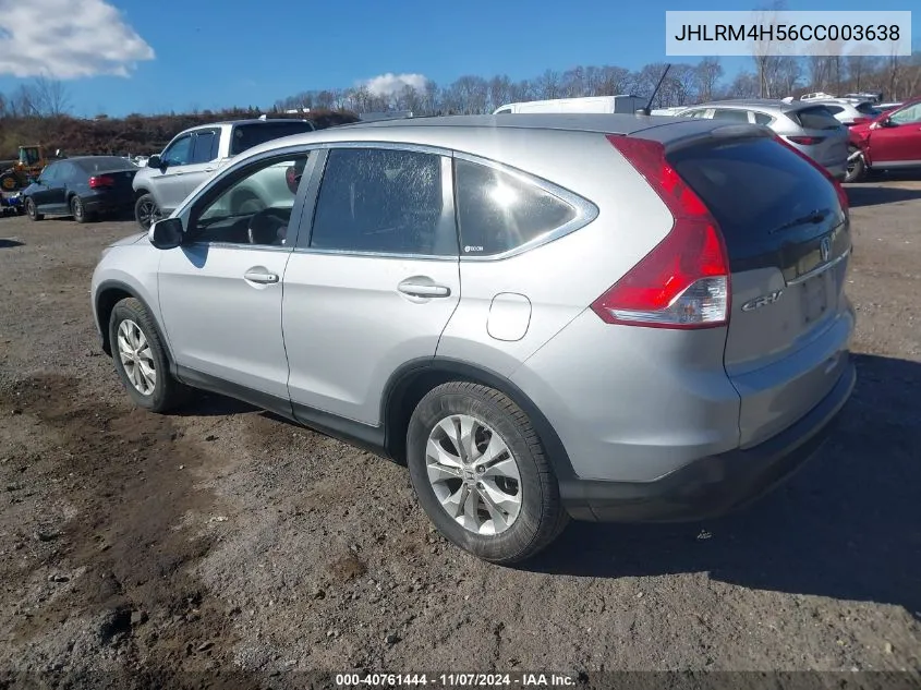 2012 Honda Cr-V Ex VIN: JHLRM4H56CC003638 Lot: 40761444