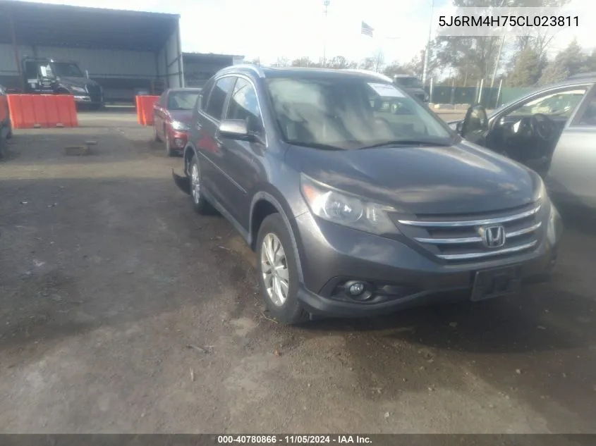 2012 Honda Cr-V Ex-L VIN: 5J6RM4H75CL023811 Lot: 40780866