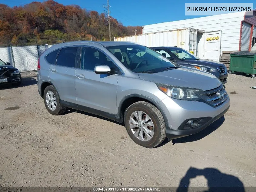 2012 Honda Cr-V Ex VIN: 2HKRM4H57CH627045 Lot: 40799173