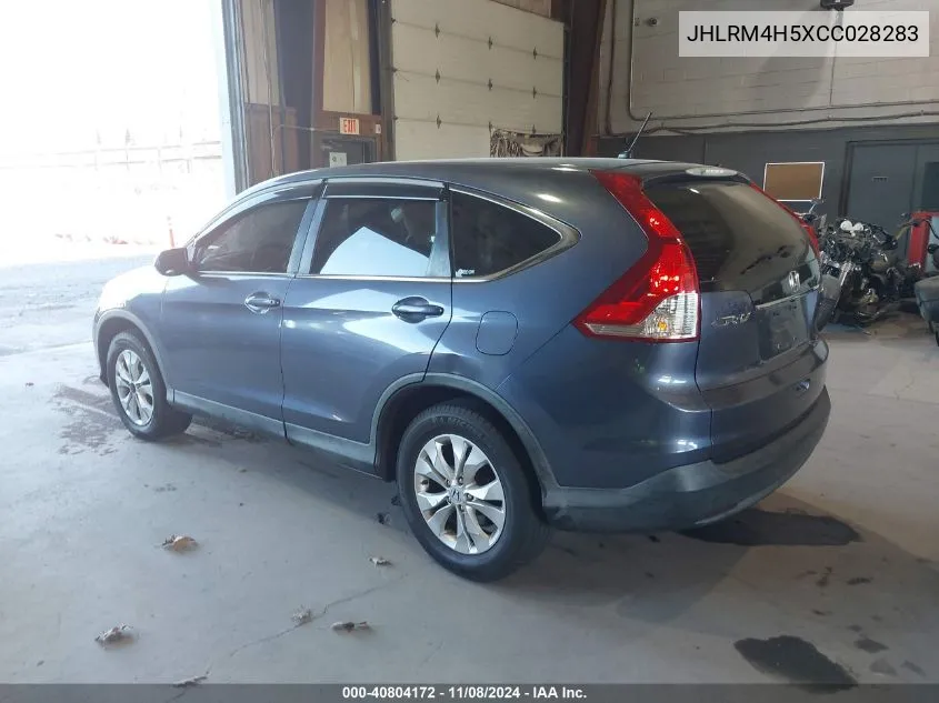 2012 Honda Cr-V Ex VIN: JHLRM4H5XCC028283 Lot: 40804172