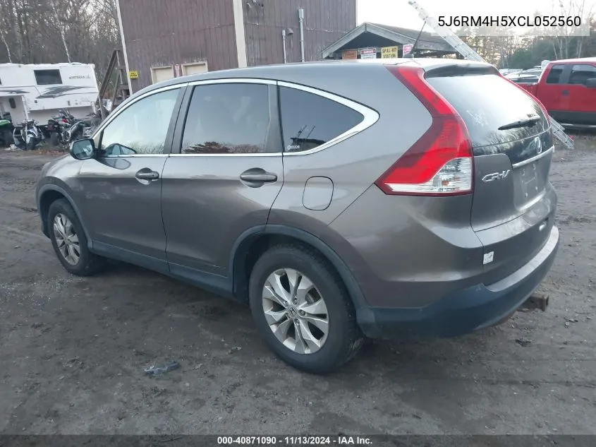 2012 Honda Cr-V Ex VIN: 5J6RM4H5XCL052560 Lot: 40871090