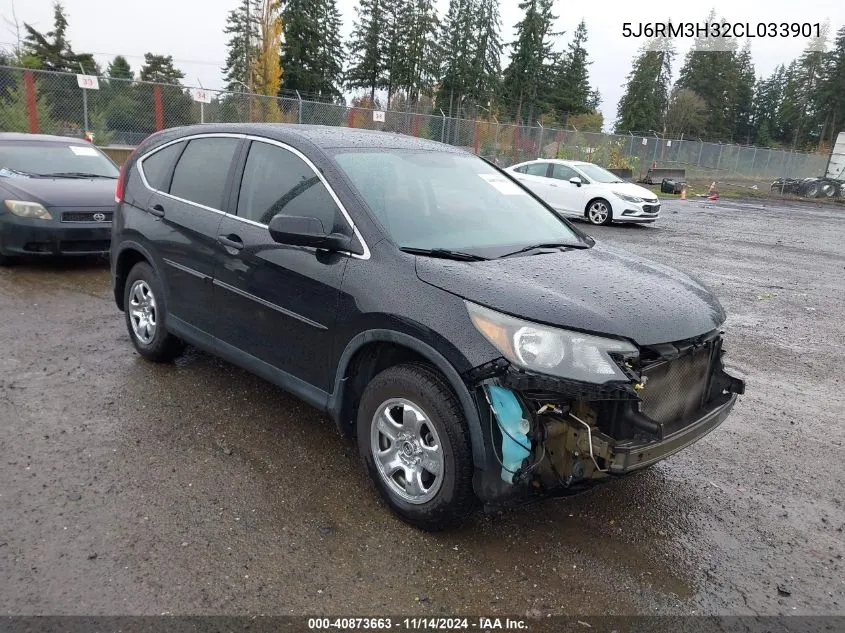 2012 Honda Cr-V Lx VIN: 5J6RM3H32CL033901 Lot: 40873663