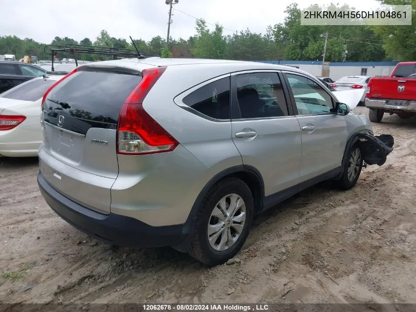 2013 Honda Cr-V VIN: 2HKRM4H56DH104861 Lot: 12062678