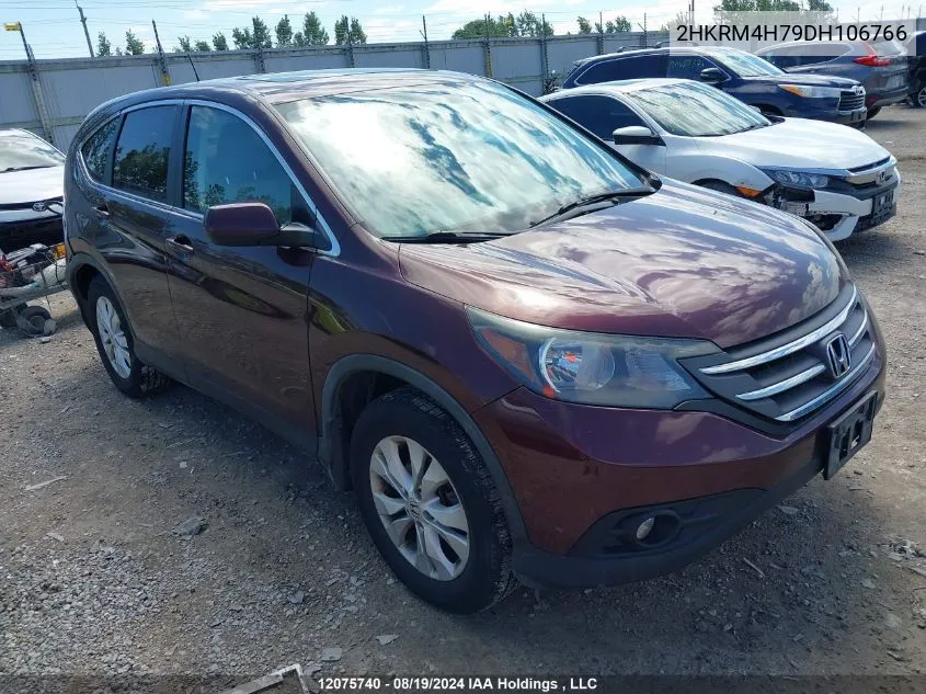 2013 Honda Cr-V VIN: 2HKRM4H79DH106766 Lot: 12075740