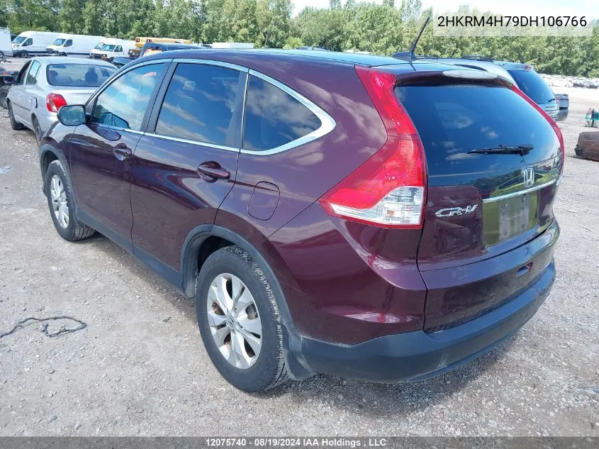 2013 Honda Cr-V VIN: 2HKRM4H79DH106766 Lot: 12075740