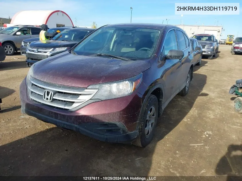 2HKRM4H33DH119719 2013 Honda Cr-V