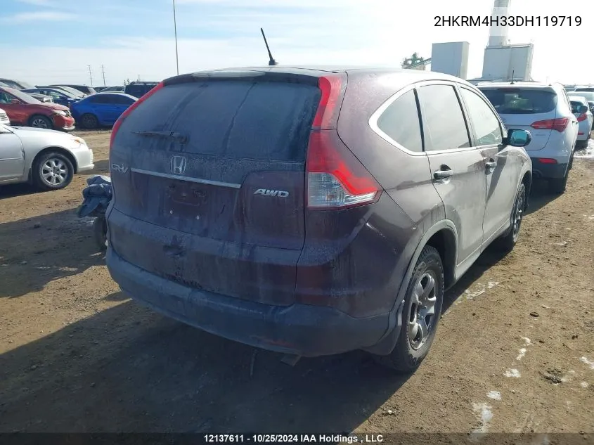 2HKRM4H33DH119719 2013 Honda Cr-V