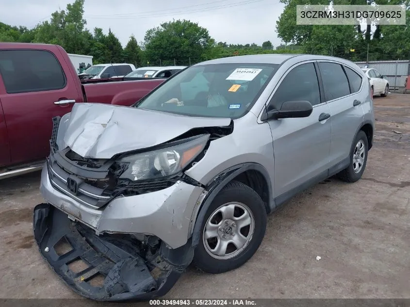 2013 Honda Cr-V Lx VIN: 3CZRM3H31DG709625 Lot: 39494943