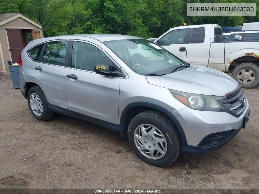 2HKRM4H38DH643030 2013 Honda Cr-V Lx